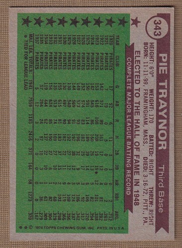 1976 Topps Baseball (265-396) * You Pick * Conditions Listed - Picture 167 of 277
