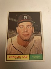 1961 Topps Baseball #261 Charlie Lau 