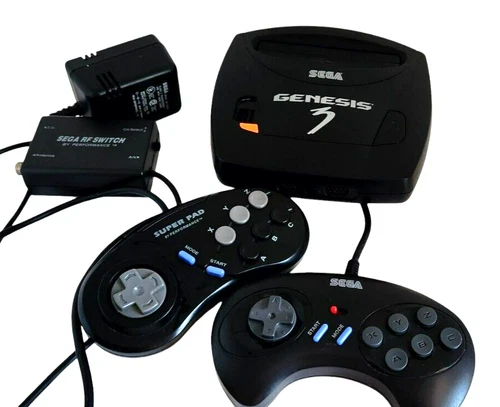Sega Genesis 3 System with Controllers - MK 1461