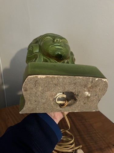 Vintage 1950’s Rare MCM Art Deco Nouveau Mask Underwriters Laboratories  TV Lamp - Picture 8 of 16