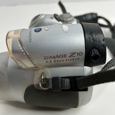 Konica Minolta DiMAGE Z10 3.2MP Digital Camera - Silver for Konica Minolta DiMAGE Z10 3.2MP Digital Camera - Silver for