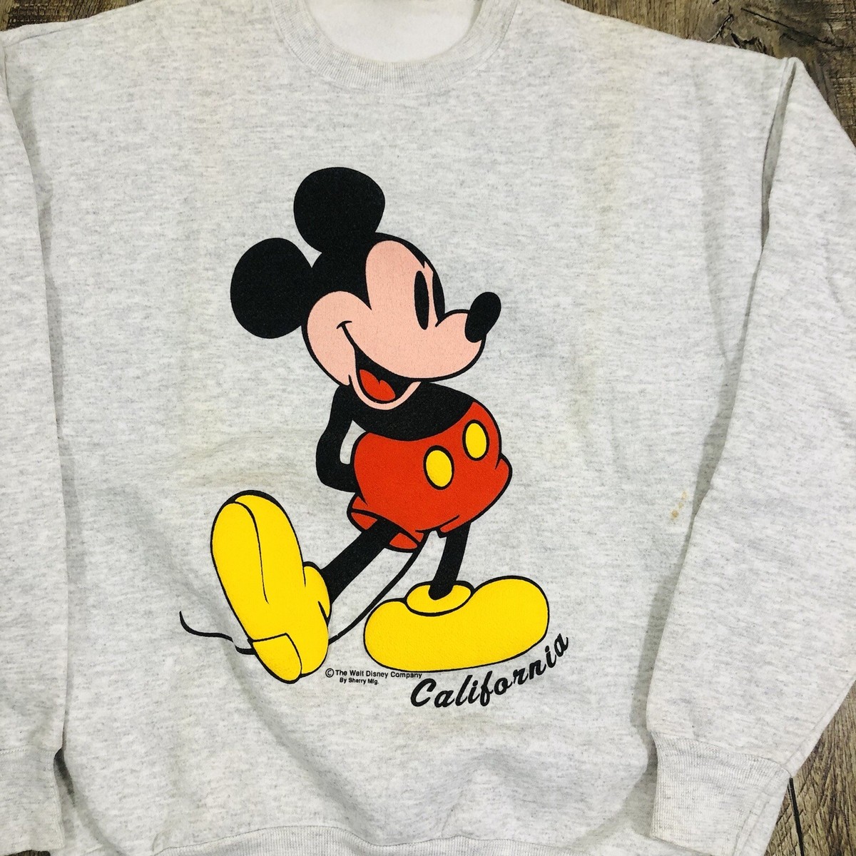 80s Disney vintage sweat shirt ディズニー 当時物 Vintage Disney Sweatshirt Mickey Mouse & Co Crewneck Mens