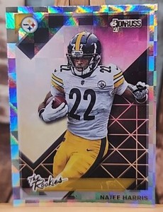 2021 Panini Donruss Najee Harris The Rookies Insert TR-NHA Pittsburgh Steelers