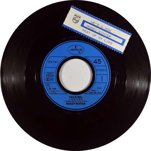 7" MANDY WINTER He's A Man OST Peter Strohm ARD KLAUS LÖWITSCH MERCURY NEUWERTIG - Bild 3 von 4