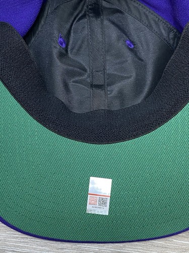 University of Washington Hat Cap Fitted Purple Adidas UW Huskies College NCAA - Picture 10 of 11