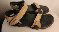 Nike ACG Brown Black Adjustable Straps Men's sz 8 Hiking Sandals  14