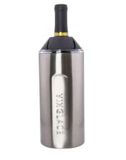 NEW VINGLACE Wine & Champagne Chiller Color: Stainless Steel, Vacuum Sealed