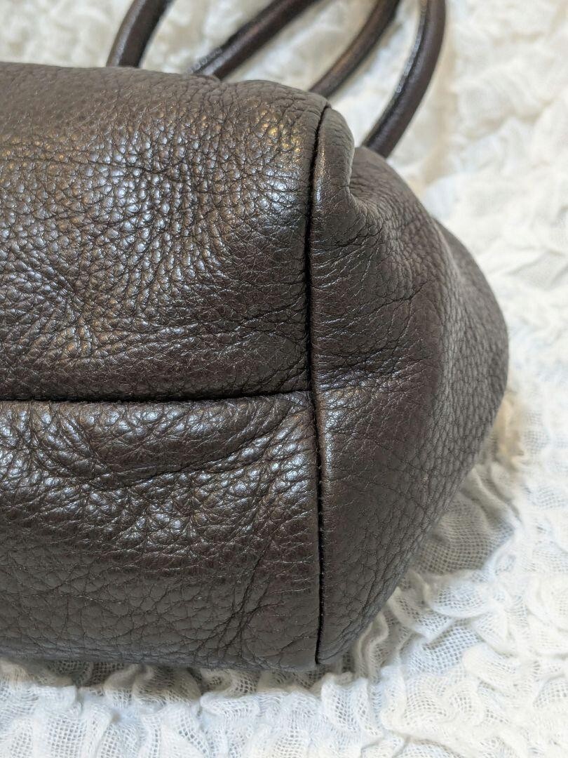 miu miu 00s Vintage Archive Boston Bag Shoulder lamb Leather