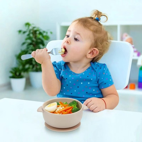 3 Pack Baby Bowls with Suction| Stay Put Silicone Food Bowl for Babies Kids T... - Picture 2 of 6