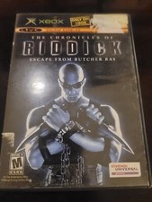 The Chronicles of Riddick: Escape From Butcher Bay (Xbox, 2004) Complete Tested
