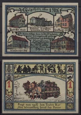 [25469] - Account "L1": Emergency Money Marsberg, Hotel Deutsches Haus, etc., 1 Mark, 01.