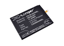 Replacement Battery For BLU 3.8v 2900mAh / 11.02Wh Mobile, SmartPhone Battery