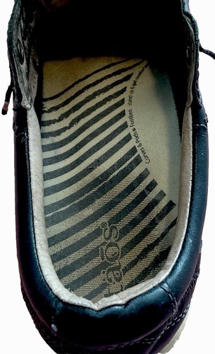 Zapatos informales para mujer Taos talla 8 de cuero suave negros con cordones bonitos usados - Imagen 22 de 22