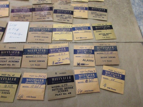New Old Stock Assorted Wittnauer Watch Parts Watchmaker Replacement Lot 22 - Picture 2 of 5
