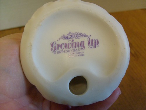 Vintage Enesco Birthday Girl Growing up 12" 1981 - Picture 2 of 2