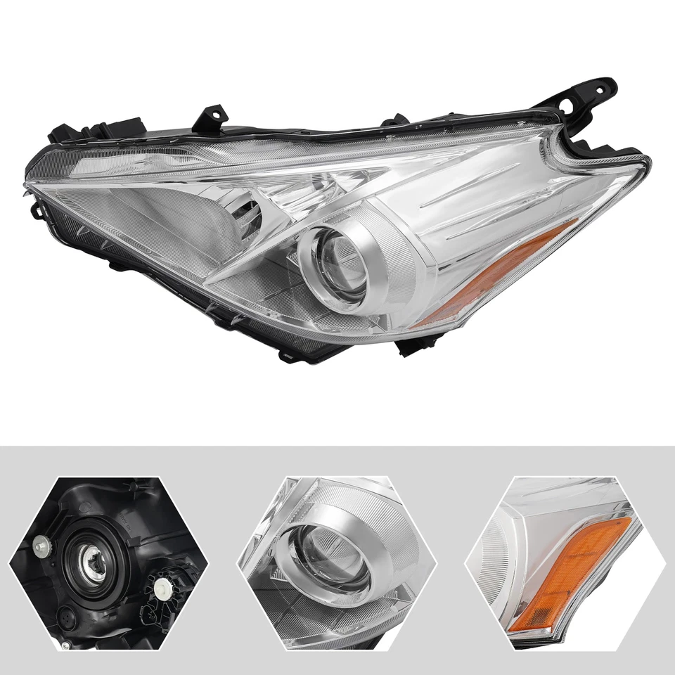 For 2012 2013 2014 Toyota Prius V Halogen Headlight Left Driver Side Headlamp Foto 3 de 4