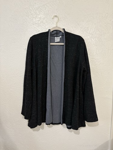 Finley Charcoal And Gray Cardigan