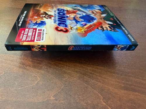 Sonic The Hedgehog 3 (4K) W/Slipcover - Picture 6 of 8