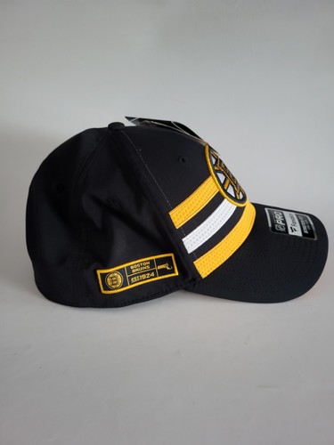 Boston Bruins Fanatics 100th Anniversary Stretch Fit Authentic Cap Hat L/XL NWT - Picture 4 of 6