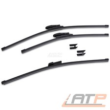 SCHEIBENWISCHERBLÄTTER VORNE + WISCHERBLATT HINTEN FÜR VW CADDY 4 SKODA SUPERB 2