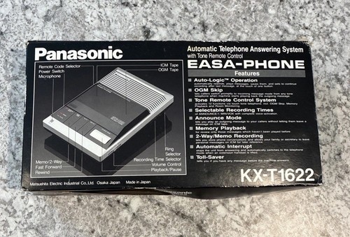 VTG Panasonic KX-T1622 EASA-PHONE Automatic Telephone Answering System NEW NOS - Picture 2 of 7