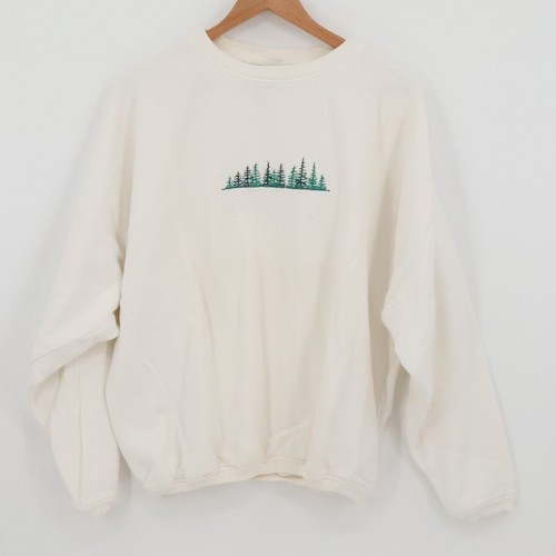 Vintage Breckenridge Colorado Tree Graphic Sweatshirt Ski Lodge Retro 90s Size L - Picture 1 of 12