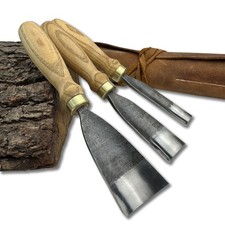 Wood Carving Gouges Hand Forged Carbon Steel Spoon Bowl Carving Tools Ash Handle