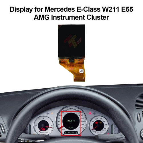Pantalla para instrumento Mercedes Clase CLK W209, Clase E W211, Clase CLS W219 - Imagen 1 de 5