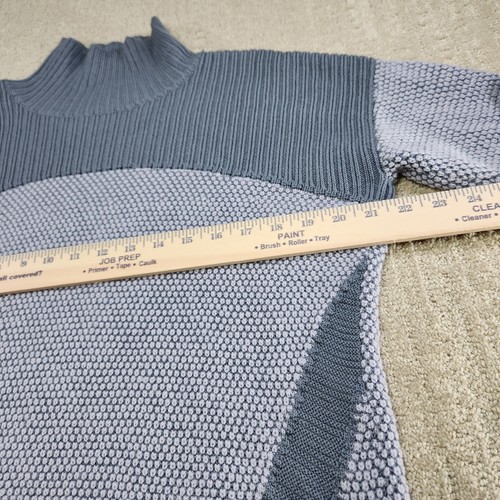 Lululemon Pullover Damen M Warm & Restore Merinowolle Magnet Grau Rollkragen - Bild 4 von 7