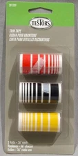 Testors Model Car, Airplane Rocket & R/C Detailing Decal Trim Tape #281209 Last1