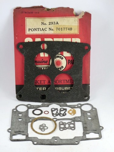 1961-1964 Pontiac Grand Prix Bonneville NOS AFB carb gasket set 7017740