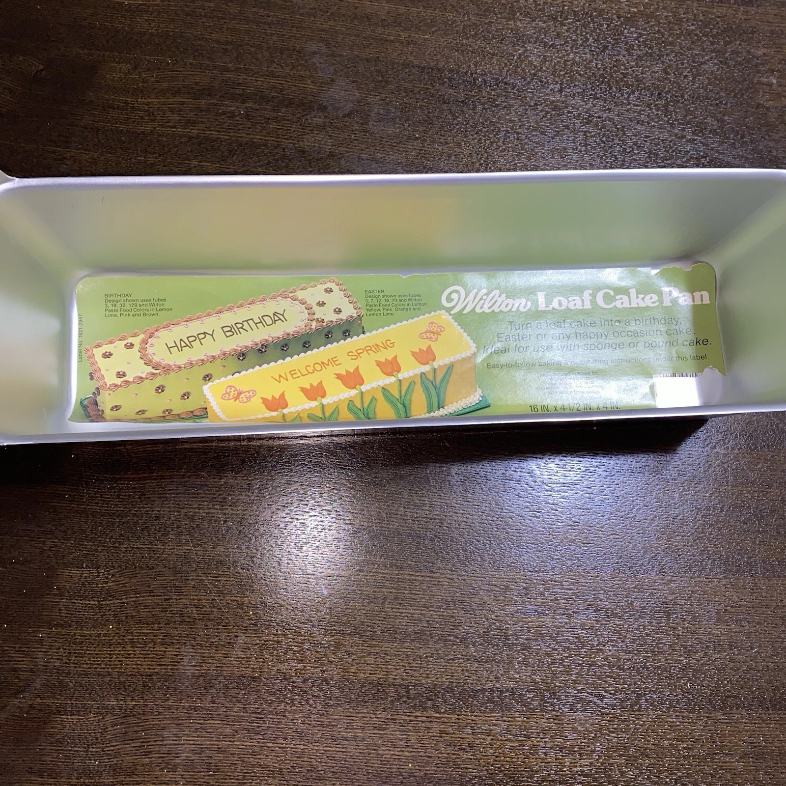 Wilton Large Non-Stick Bread Loaf Pan - 16”x4.5”x4”
Opens in a new window or tab