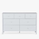 John Lewis Spindle 7 Drawer Chest, Grey Rrp £699