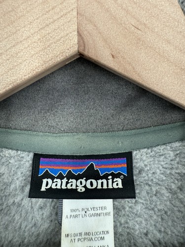 Patagonia Better Sweater Jacket Men’s Large Heather Grey Full Zip Fleece Coat - Bild 5 von 6