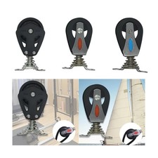 Sailboat Pulley Stainless Steel Nylon Heavy Duty Multifunctional Silent Bearing