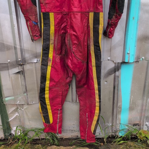 Walden Miller Australian Leather Racing Motorcycle Suit 60s Vintage - Picture 18 of 24