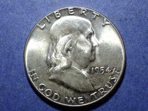 1954 Franklin Half Dollar  BU
