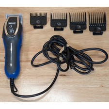Wahl PCMC-3 Corded Pet Clipper Kit Blue Black with Case and 4 Guards USA Made