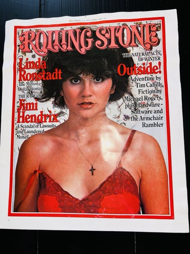Bob Marley Linda Ronstadt Reverse Side Rolling Stone Magazine Photo Poster - Picture 2 of 2