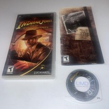 Indiana Jones And The Staff Of Kings PSP - Complete, Tested Sony PlayStation