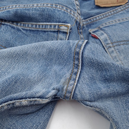 Vintage Levi's Jeans 505 04 Hombre Regular Recto Oa8 Talla W30 L34 - Imagen 9 de 9