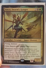 Amzu, Swarm's Hunger Ravnica: Clue Edition Regular. MTG