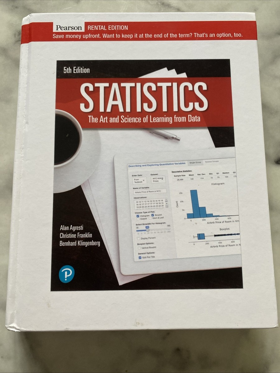 Art and Science of Learning from Data by Alan Agresti, Bernhard