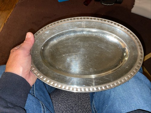 Christofle Silverplate Oval Platter 10.5 Inches - Picture 1 of 8