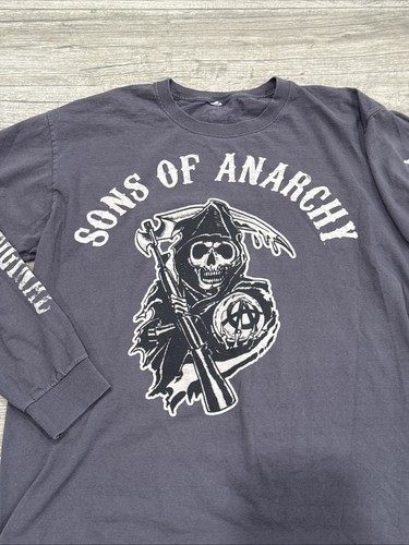 Sons of Anarchy Langarm T-Shirt Größe L Redwood Original - Bild 2 von 5