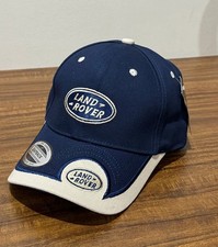 Land Rover Men's Adjustable Baseball Cap Navy Curved Brim Sports Hat - New 2026