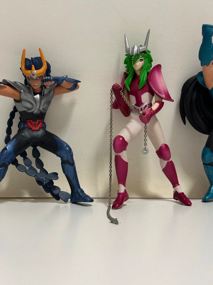 Lotto Cavalieri dello Zodiaco Banpresto 2000 Sirio, Phoenix, Andromeda - Immagine 3 di 4