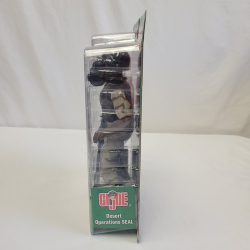 GI Joe Desert Operations Seal 12" African American Action Figure Hasbro 2003 - Picture 4 of 6