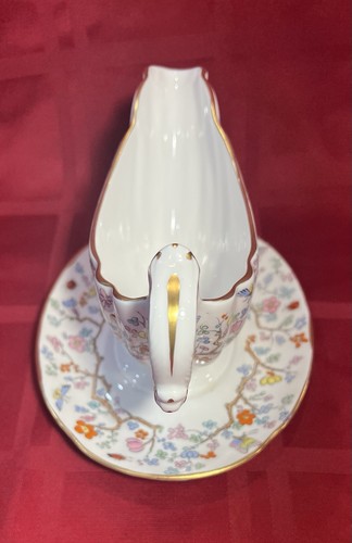 VINTAGE SPODE R5321 SAUCIERE MIT ANGESETZTER UNTERTASSE - Bild 8 von 16