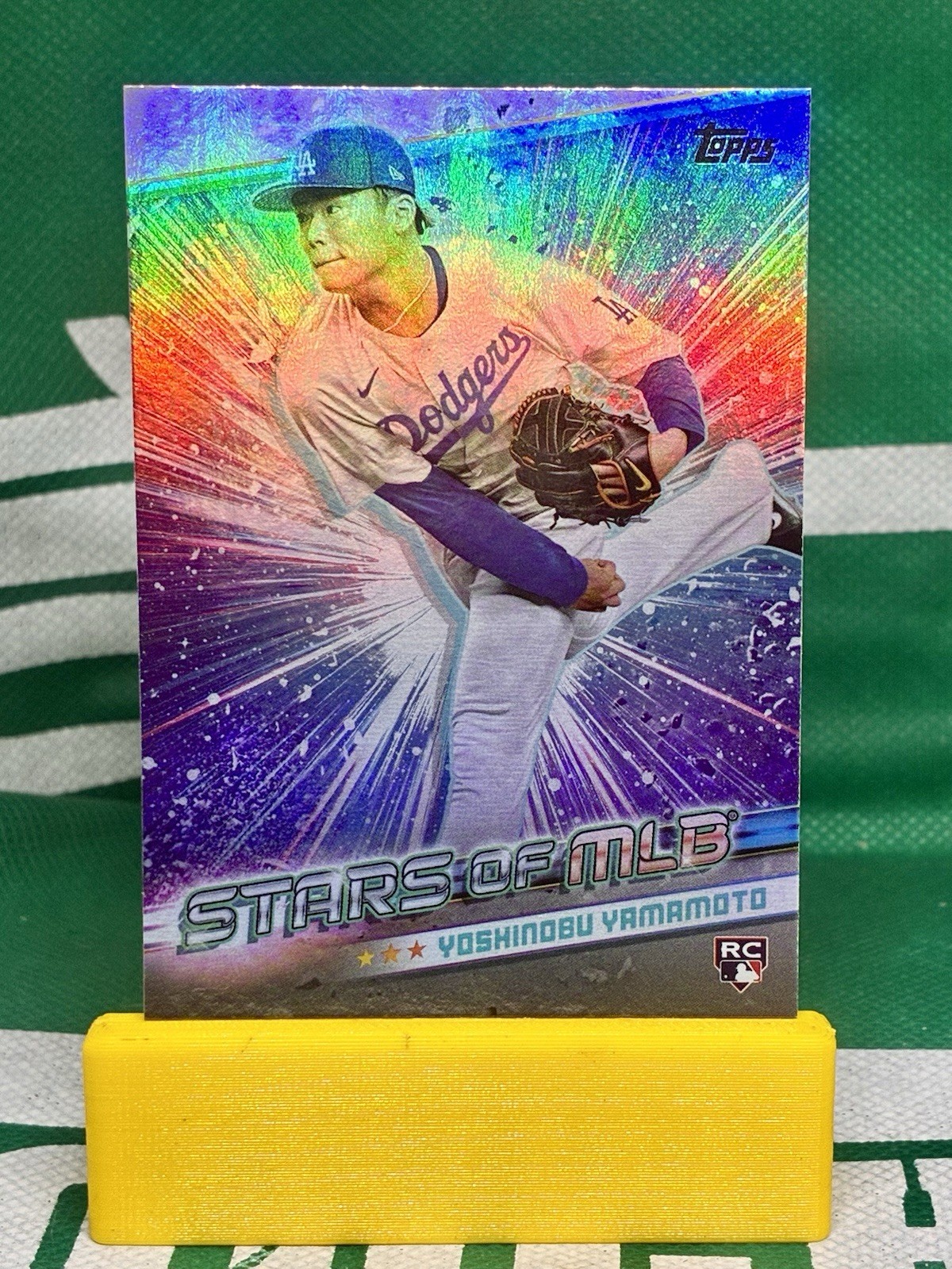Yoshinobu Yamamoto 2024 Topps #CSMLB-57 Stars of MLB Chrome
